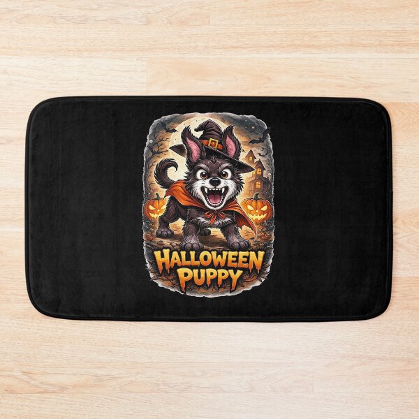 Item preview, Halloween Night Cute Dog (Halloween) designed and sold by NubesDesignCH.