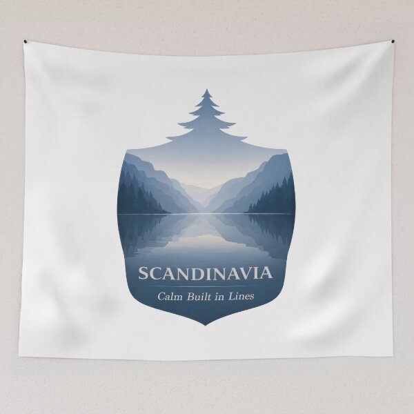 Item preview, Scandinavia Calm Built In Lines designed and sold by EdvvinStudios.