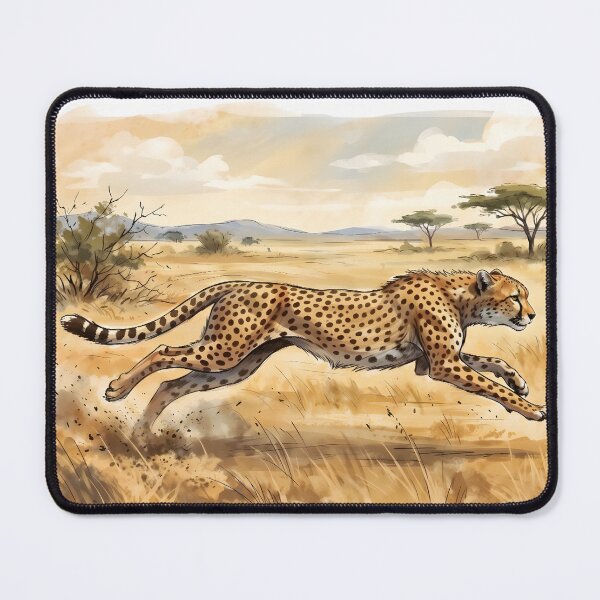 Item preview, Cheetah Acinonyx Jubatus Serengeti Savanna Africa designed and sold by RubisLeaf.