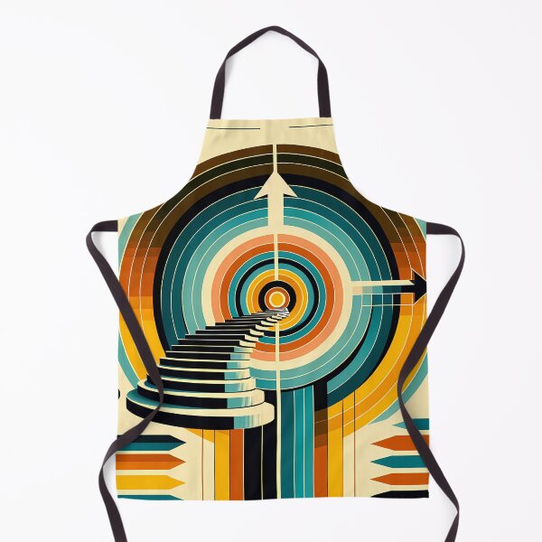 Item preview, Geometric Stairway Through Concentric Circles designed and sold by InkSmithery.