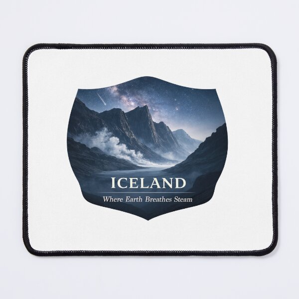 Item preview, Iceland Where Earth Breathes Steam designed and sold by EdvvinStudios.