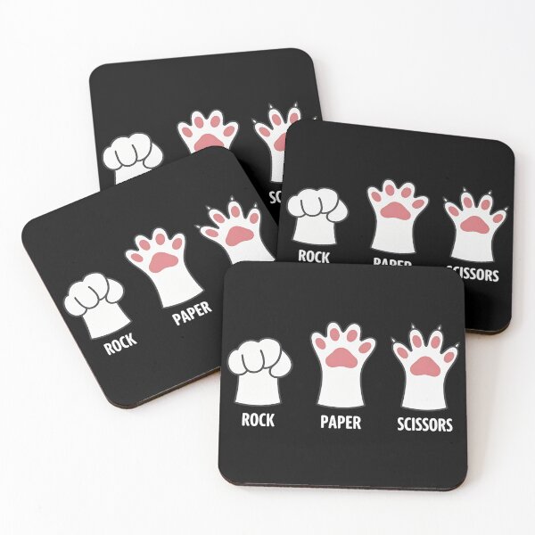 Item preview, Cat Paw Rock Paper Scissors Tee designed and sold by Dmo3HarkoArt.