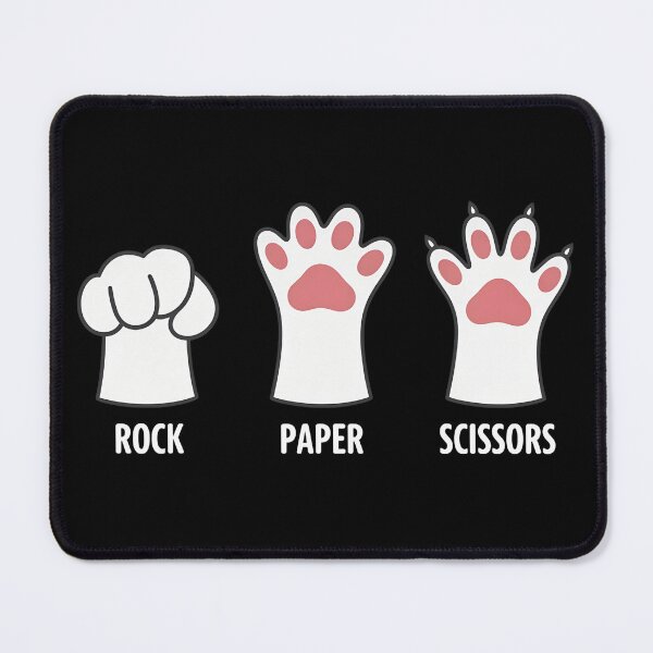 Item preview, Cat Paw Rock Paper Scissors Tee designed and sold by Dmo3HarkoArt.