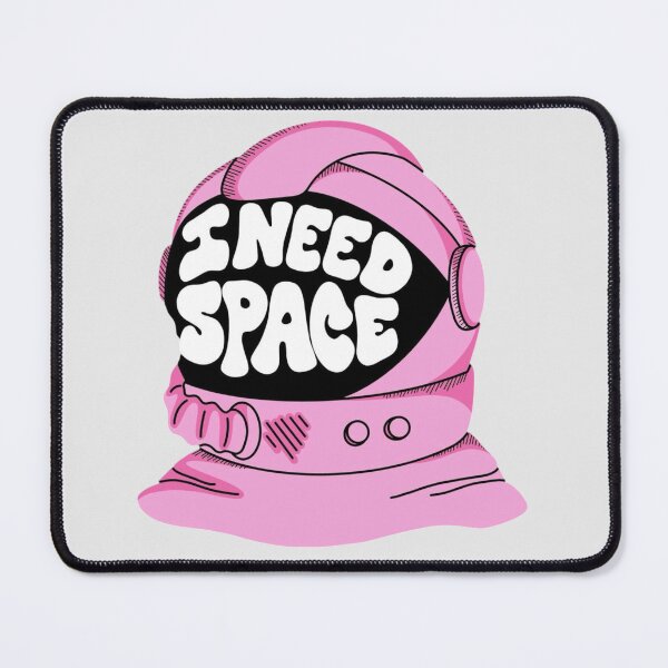 Item preview, I Need Space Astronaut Quote T-Shirt – Cute Space Aesthetic Design designed and sold by MedCanvas.