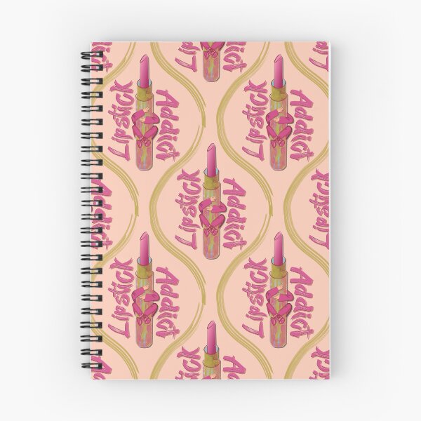 Item preview, Lipstick addict watercolor and marker, green drop pattern with light orange background designed and sold by WONDERPRINTVALLEY.