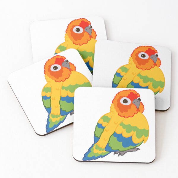 Item preview, Cute Sun Conure designed and sold by causebirbs.