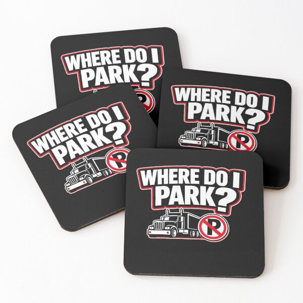 Item preview, Where Do I Park Funny Truck Driver Shirt Trucker Parking Problem Design designed and sold by Timeless Junction.
