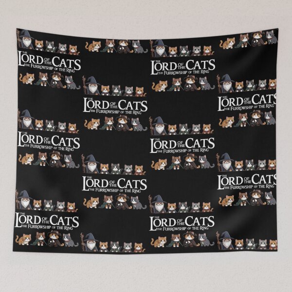 Item preview, The Lord Of The Cats The Fur-owship Of The Ring designed and sold by b3ida-zl.