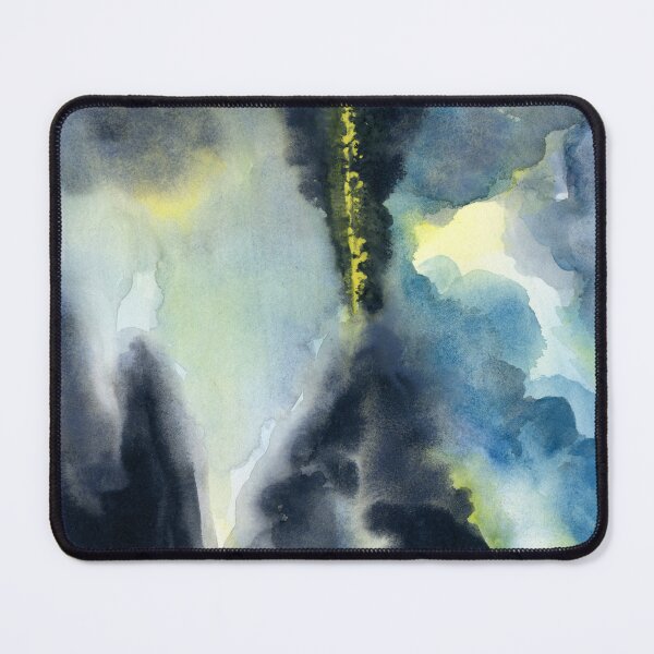 Item preview, The Glowing Divide - Atmospheric Stormy Skyscape designed and sold by Cass Harker Studio.