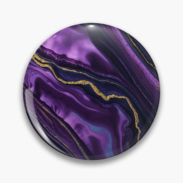 Item preview, Royal Purple Amethyst with Gold Veins designed and sold by Quotable Gear.