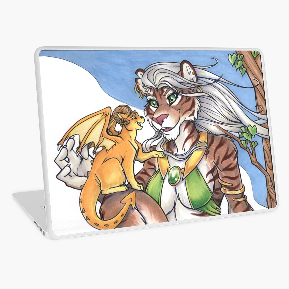 Item preview, Laptop Skin designed and sold by cybercat.