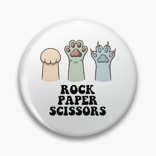 Item preview, Retro Pet Paws Rock Paper Scissors Tee designed and sold by Dmo3HarkoArt.