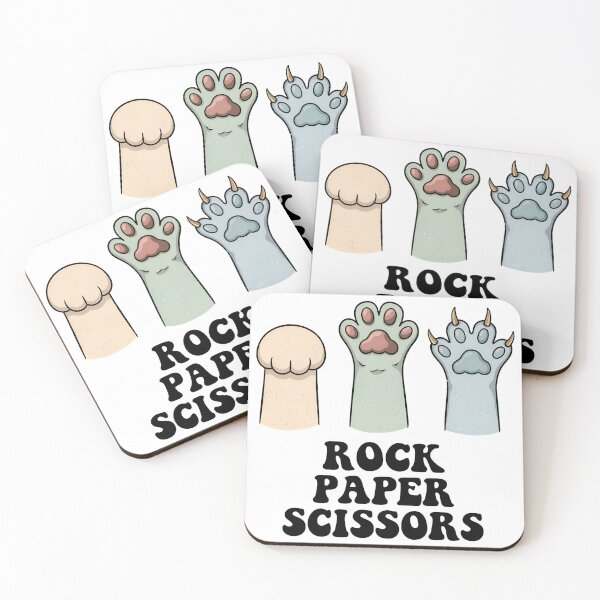 Item preview, Retro Pet Paws Rock Paper Scissors Tee designed and sold by Dmo3HarkoArt.