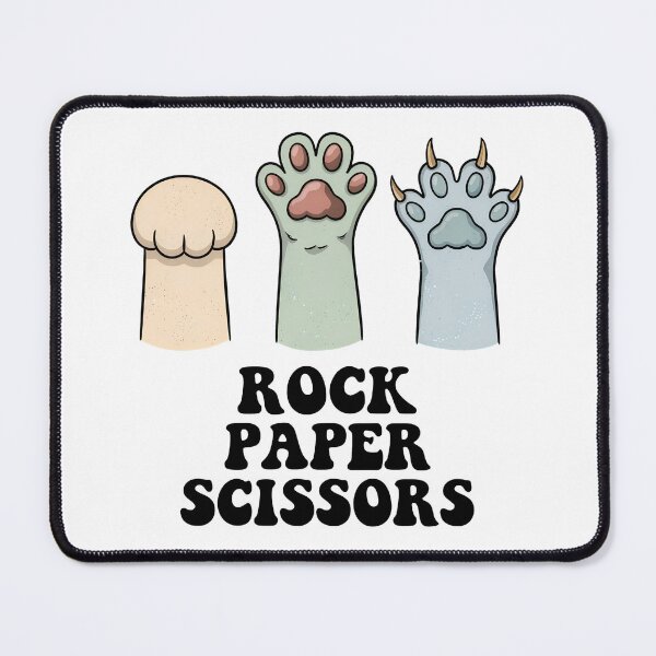 Item preview, Retro Pet Paws Rock Paper Scissors Tee designed and sold by Dmo3HarkoArt.