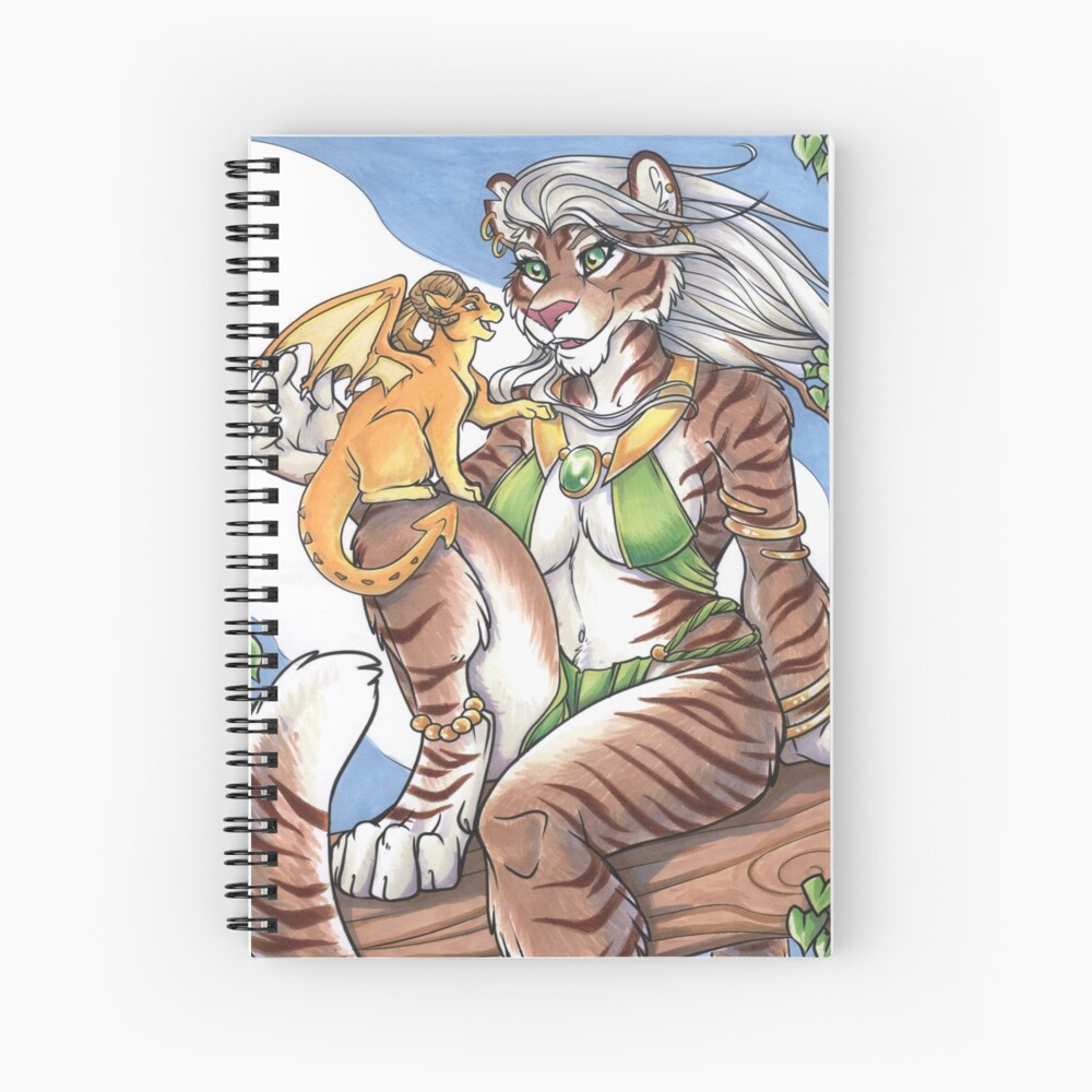 Item preview, Spiral Notebook designed and sold by cybercat.