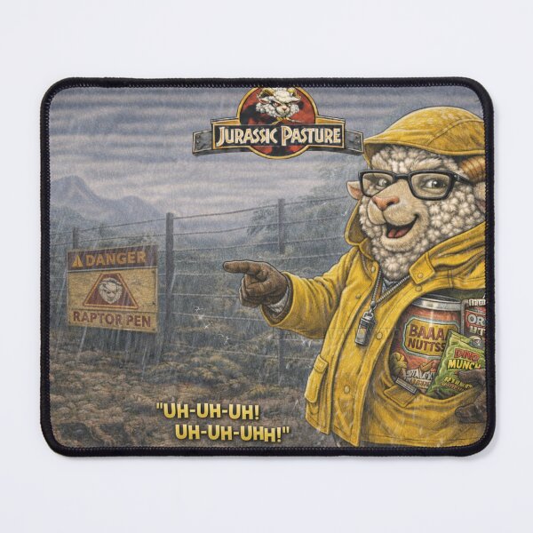 Item preview, Nedry the Feed-Thief - Jurassic Pasture Snack Smuggler designed and sold by Thpoar.