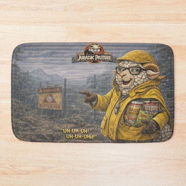 Item preview, Nedry the Feed-Thief - Jurassic Pasture Snack Smuggler designed and sold by Thpoar.