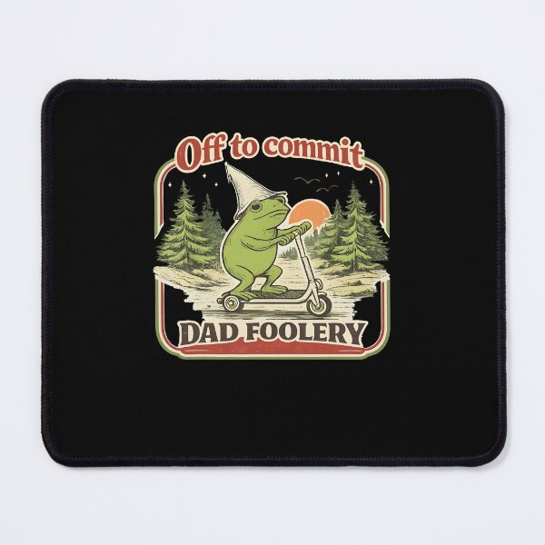 Item preview, Off To Commit Dad Foolery Funny Frog Father Day Dad Gift designed and sold by b3ida-zl.