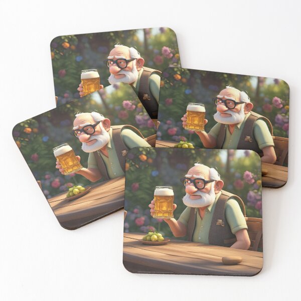 Item preview, Old Man taking time out for a beer designed and sold by Colin Bentham.