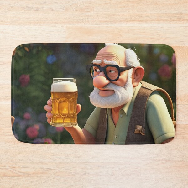 Item preview, Old Man taking time out for a beer designed and sold by Colin Bentham.