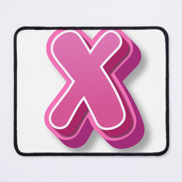 Item preview, pink X designed and sold by PeterPunkt.