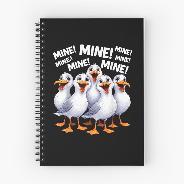 Item preview, Mine Seagull Funny Beach Ocean Life Graphic designed and sold by b3ida-zl.