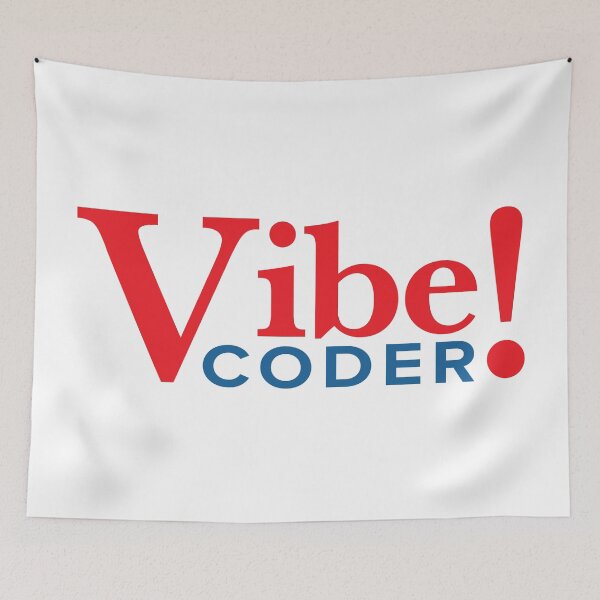 Item preview, Vibe Coder (Please Clap Edition) designed and sold by ChickenFund.
