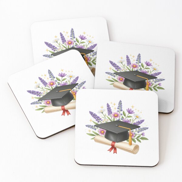 Item preview, Graduation Cap Wildflowers designed and sold by pumsquare.