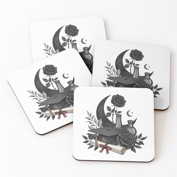 Artikelvorschau, Grad Goth Cap Rose entworfen und verkauft von IllumeInk.