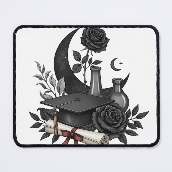 Artikelvorschau, Grad Goth Cap Rose entworfen und verkauft von IllumeInk.