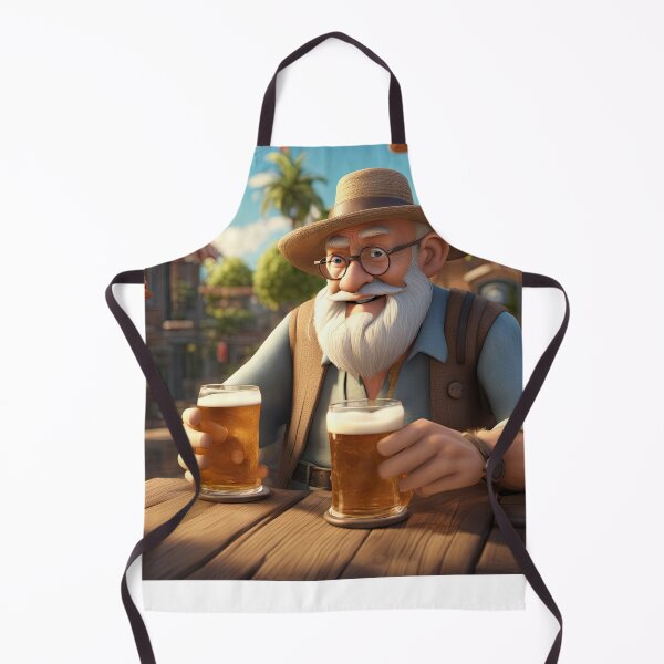 Item preview, Old Man taking time out for a beer designed and sold by Colin Bentham.