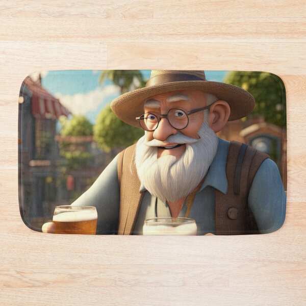 Item preview, Old Man taking time out for a beer designed and sold by Colin Bentham.