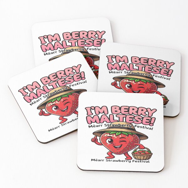 Item preview, I’m Berry Maltese T-Shirt | Malta Strawberry Festival Cute Strawberry Design designed and sold by Sushikidsntod.