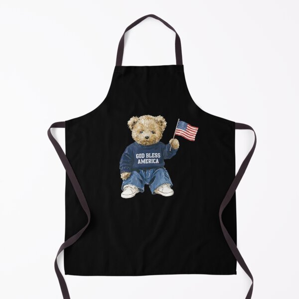 Item preview, God Bless America Teddy Bear Proud American USA Flag  designed and sold by b3ida-zl.