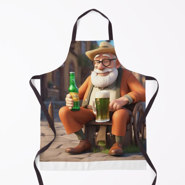 Item preview, Old Man taking time out for a beer designed and sold by Colin Bentham.