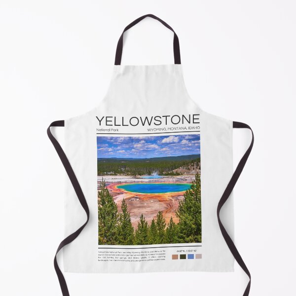 Item preview, Yellowstone National Park - Wyoming, Montana, and Idaho designed and sold by StudioRedKoala.
