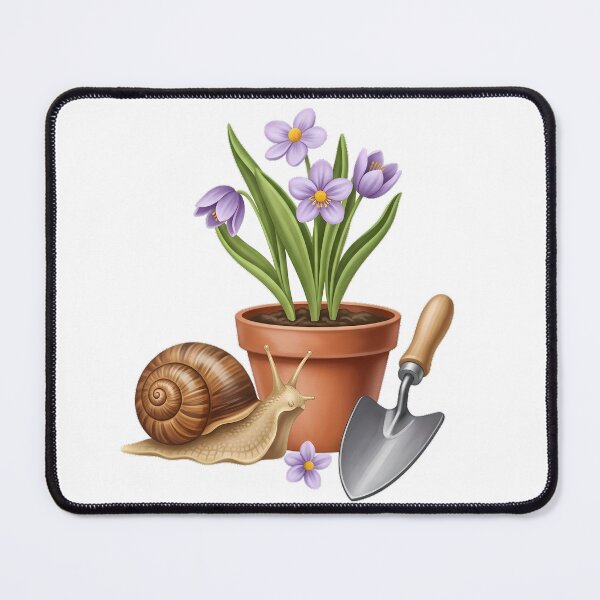 Item preview, Garden Therapy Snail designed and sold by pumsquare.
