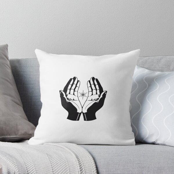 Item preview, Stone Hands Holding Light – Protect Your Energy Design designed and sold by moreprnts.