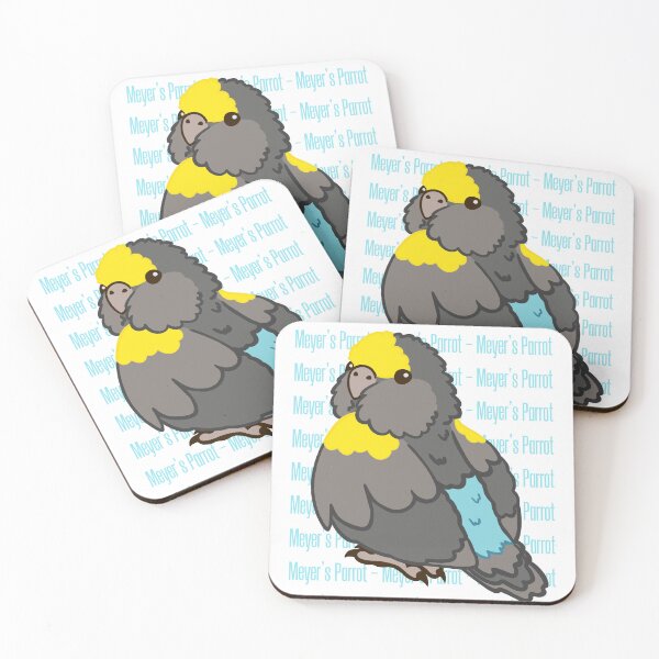 Item preview, Cute Meyer’s Parrot with text designed and sold by causebirbs.