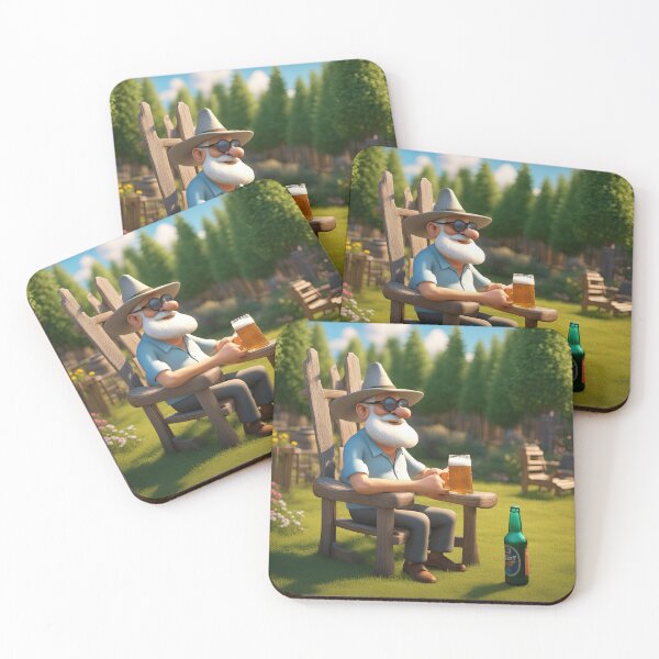 Item preview, Old Man taking time out for a beer designed and sold by Colin Bentham.
