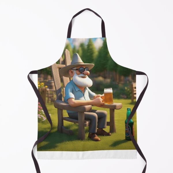Item preview, Old Man taking time out for a beer designed and sold by Colin Bentham.