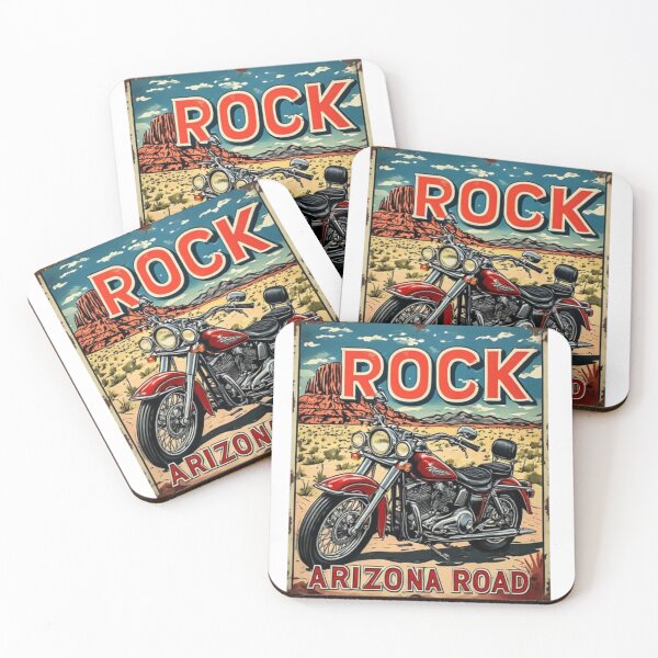 Item preview, Arizona Road Rock Enamel Sign Vintage designed and sold by fadeinkstudio.