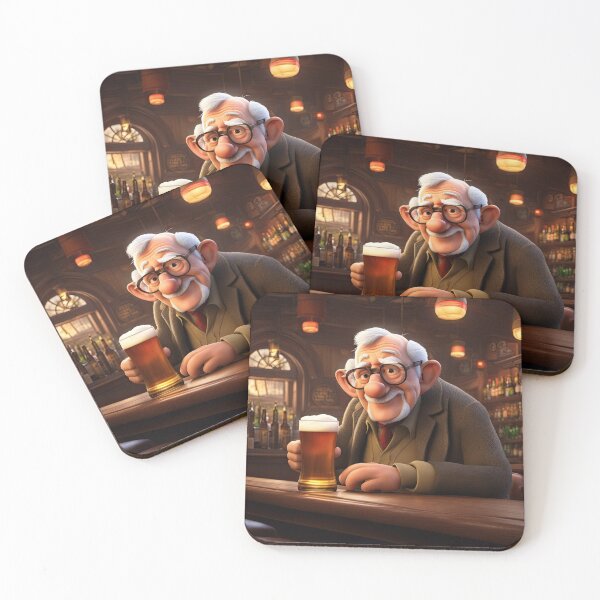 Item preview, Old Man taking time out for a beer designed and sold by Colin Bentham.
