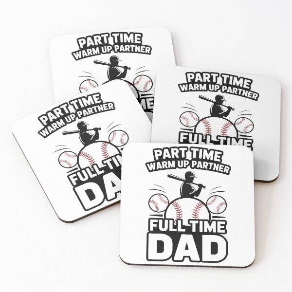 Item preview, Part Time Warm Up Partner Full Time Dad Hero Classic Baseball designed and sold by SEBANOX.