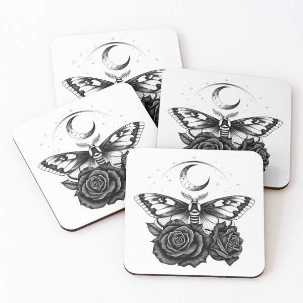 Item preview, Death Moth Rose Eclipse designed and sold by IllumeInk.