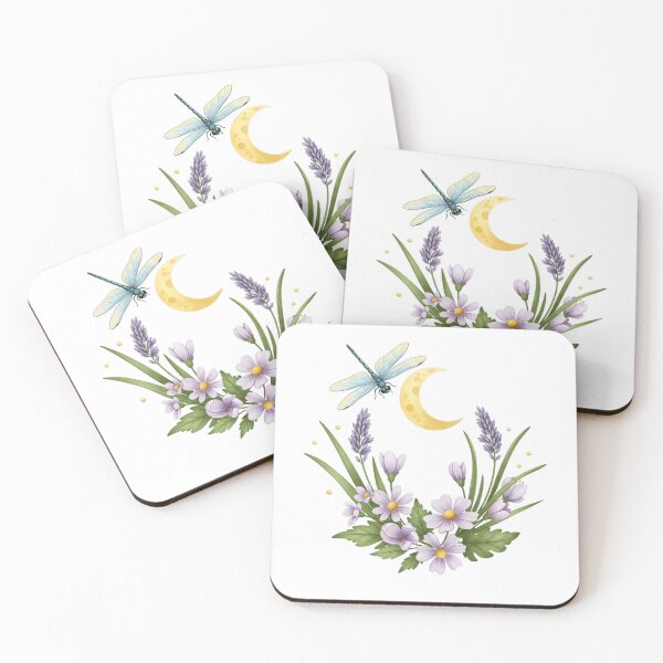 Item preview, Dragonfly Meadow Moon designed and sold by pumsquare.