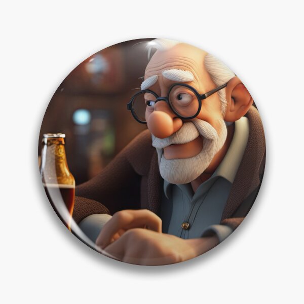 Item preview, Old Man taking time out for a beer designed and sold by Colin Bentham.