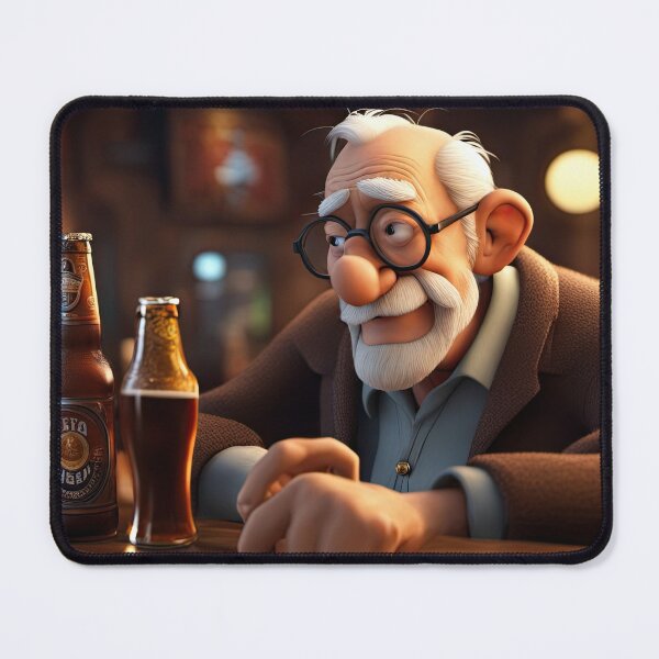 Item preview, Old Man taking time out for a beer designed and sold by Colin Bentham.