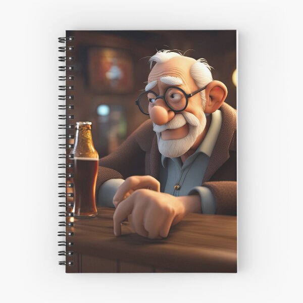 Item preview, Old Man taking time out for a beer designed and sold by Colin Bentham.
