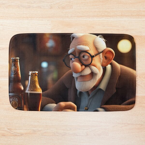 Item preview, Old Man taking time out for a beer designed and sold by Colin Bentham.